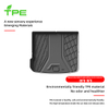 Custom TPE 3D Rear Trunk Mat Waterproof Non-slip 5 Seats Trunk Mat For Chery Fulwin T10 C-DM 2024