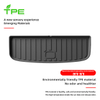 New Arrivals Waterproof Non-slip Rear Trunk Mat TPE 3D Trunk Mat For Chery Fulwin T9 2024