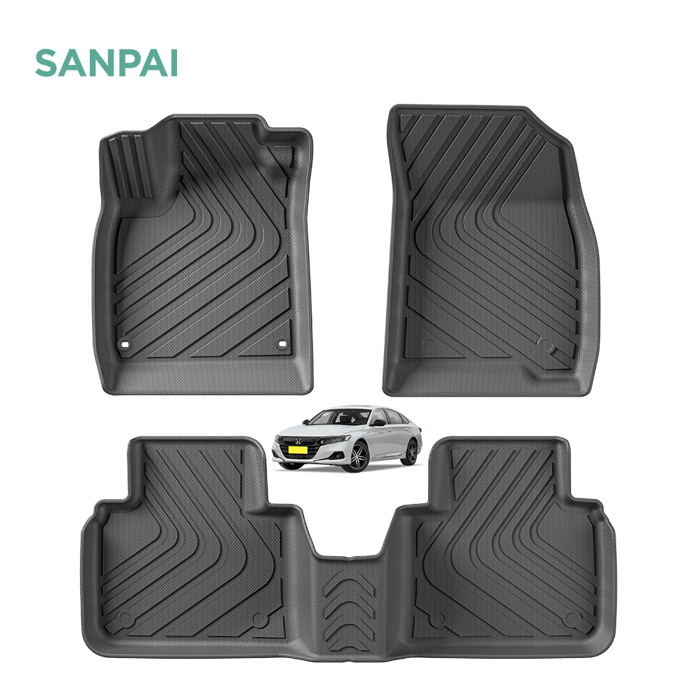 Custom TPE 3D Car Mat Waterproof Non-slip Car Floor Mat For Honda Accord 2018-2022