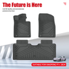 Custom TPE 3D Car Mat Waterproof Non-slip Car Floor Mat For XiaoPeng P7+ 2024