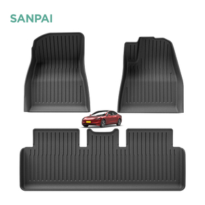 TPE Car Mat Waterproof Car Floor Mat For Tesla MODEL 3 2019-2024 RHD