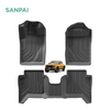 Waterproof Non-slip Car Mat 3D TPE Car Floor Mat For Ford Ranger 2023-2024