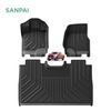 Luxury 3D TPE Car Mat Waterproof Non-slip Car Floor Mat For Ford F150 2015-2024