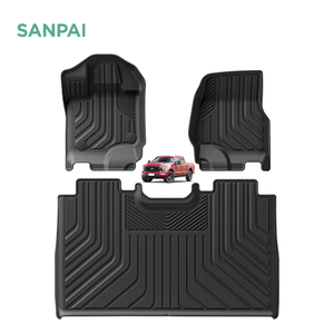 Luxury 3D TPE Car Mat Waterproof Non-slip Car Floor Mat For Ford F150 2015-2024