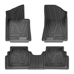 All Weather Car Floor Mat For Hyundai 11th Generation Sonata 2024 3D TPE Waterproof Non-slip Car Mat